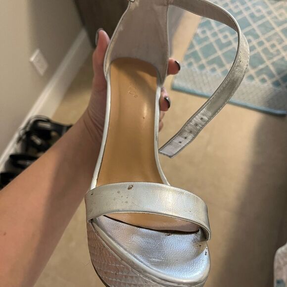 Pre loved bamboo platform heels 💫 - Picture 2 of 5